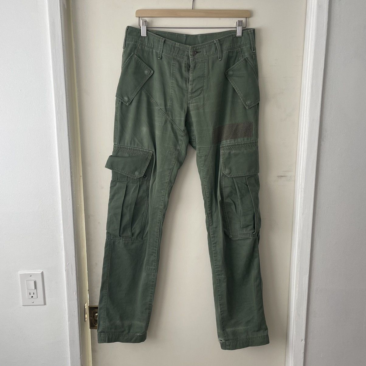 Neil Barrett Black Barrett Military Cargo Pants | Grailed