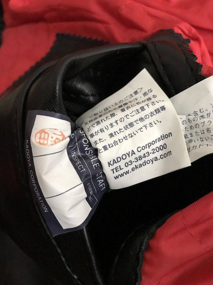 Japanese Brand KADOYA Made in Japan Asymmetrical Black Leather Biker Jacket Size US S / EU 44-46 / 1 - 23 Thumbnail