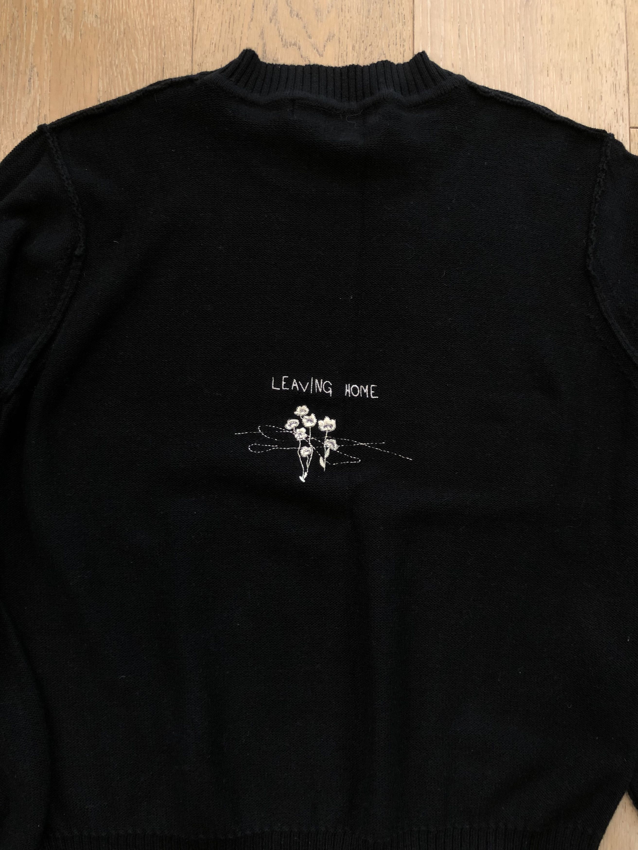 L'Homme Rouge L'homme Rouge Inverted Embroidered Sweater Size US L / EU 52-54 / 3 - 4 Thumbnail