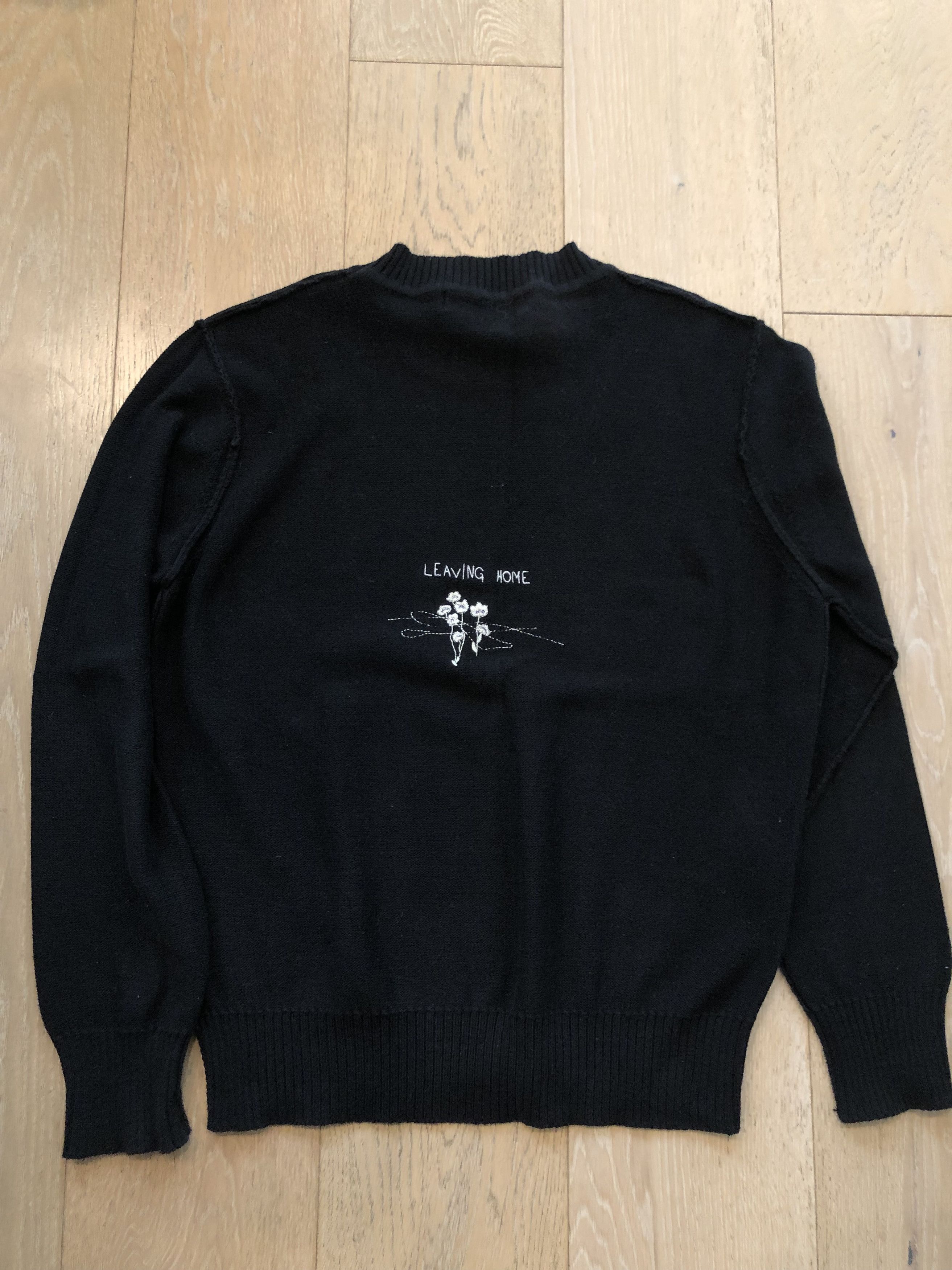 L'Homme Rouge L'homme Rouge Inverted Embroidered Sweater Size US L / EU 52-54 / 3 - 1 Thumbnail