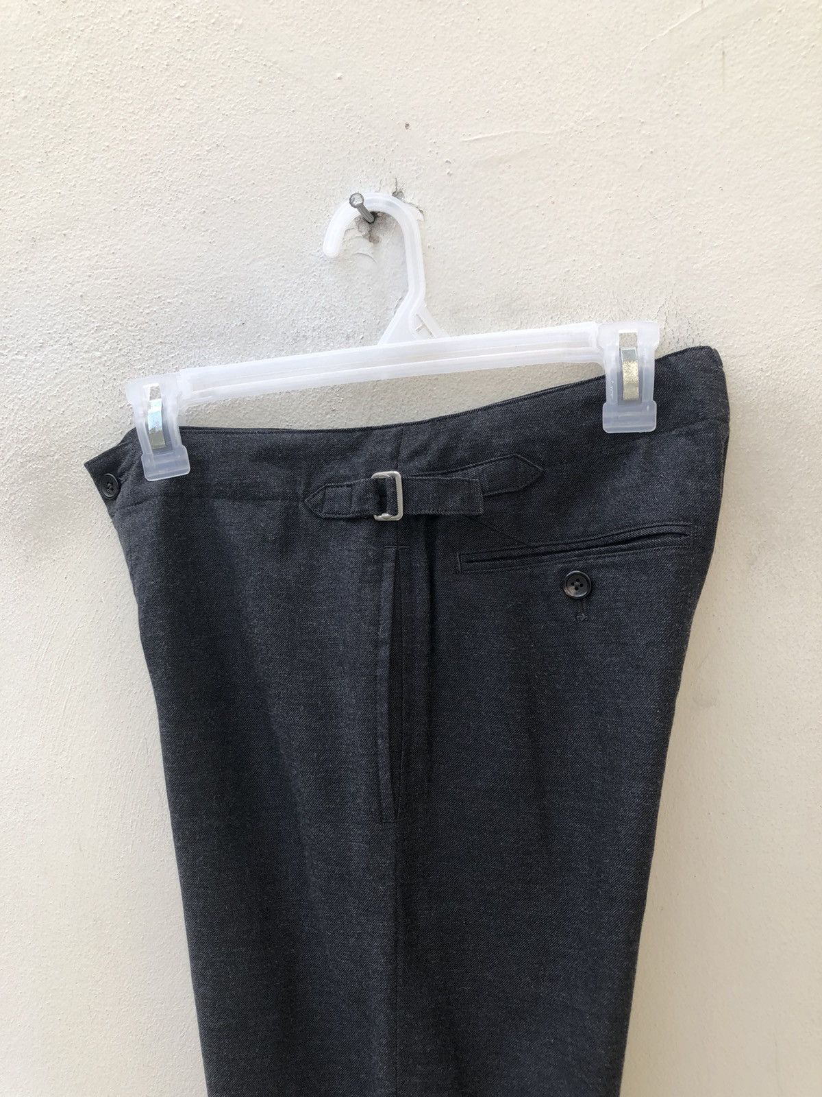 Vintage Vintage Margaret Howell Wool Blend Tuxedo Trouser Pant Size US 29 - 22 Thumbnail