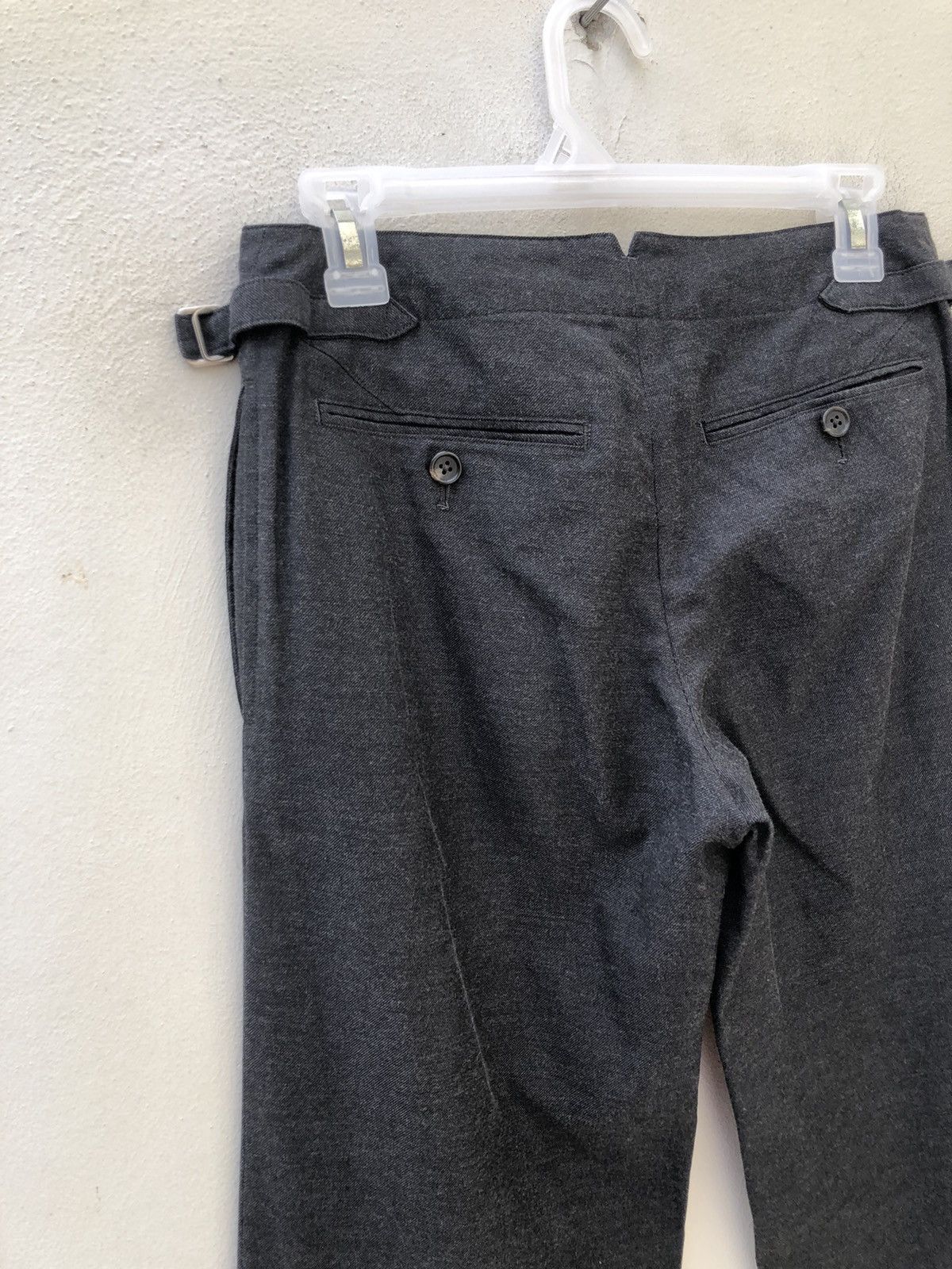 Vintage Vintage Margaret Howell Wool Blend Tuxedo Trouser Pant Size US 29 - 16 Thumbnail