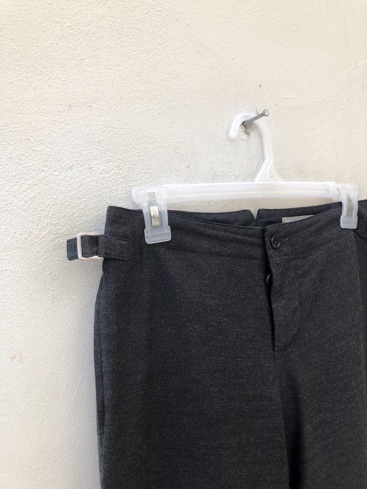 Vintage Vintage Margaret Howell Wool Blend Tuxedo Trouser Pant Size US 29 - 7 Thumbnail