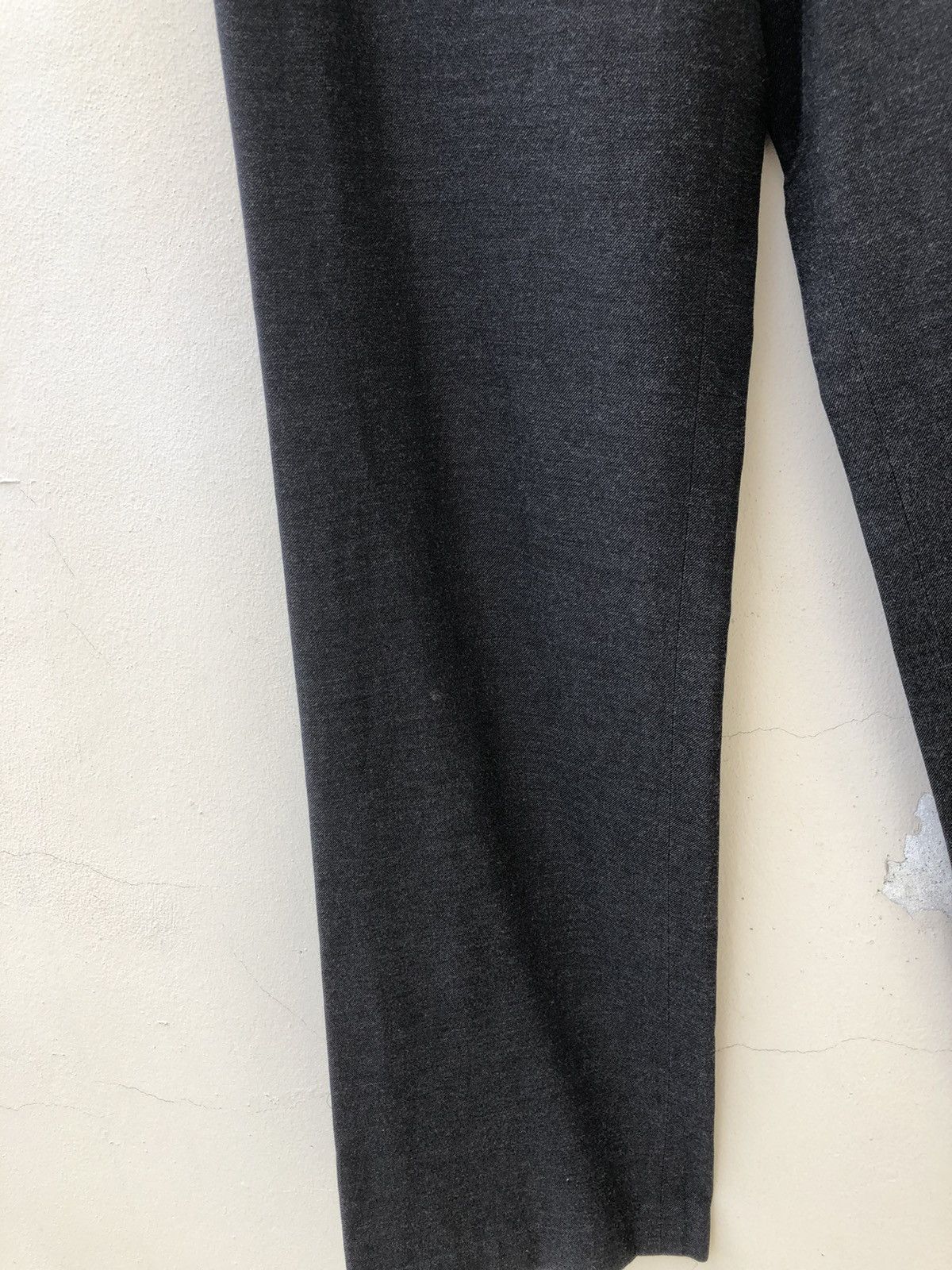 Vintage Vintage Margaret Howell Wool Blend Tuxedo Trouser Pant Size US 29 - 10 Thumbnail