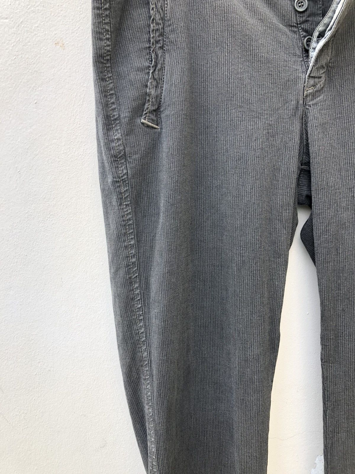 Transit Uomo Transit Uomo Italy Stretchable Striped Corduroy Trouser Pant Size US 36 / EU 52 - 10 Thumbnail