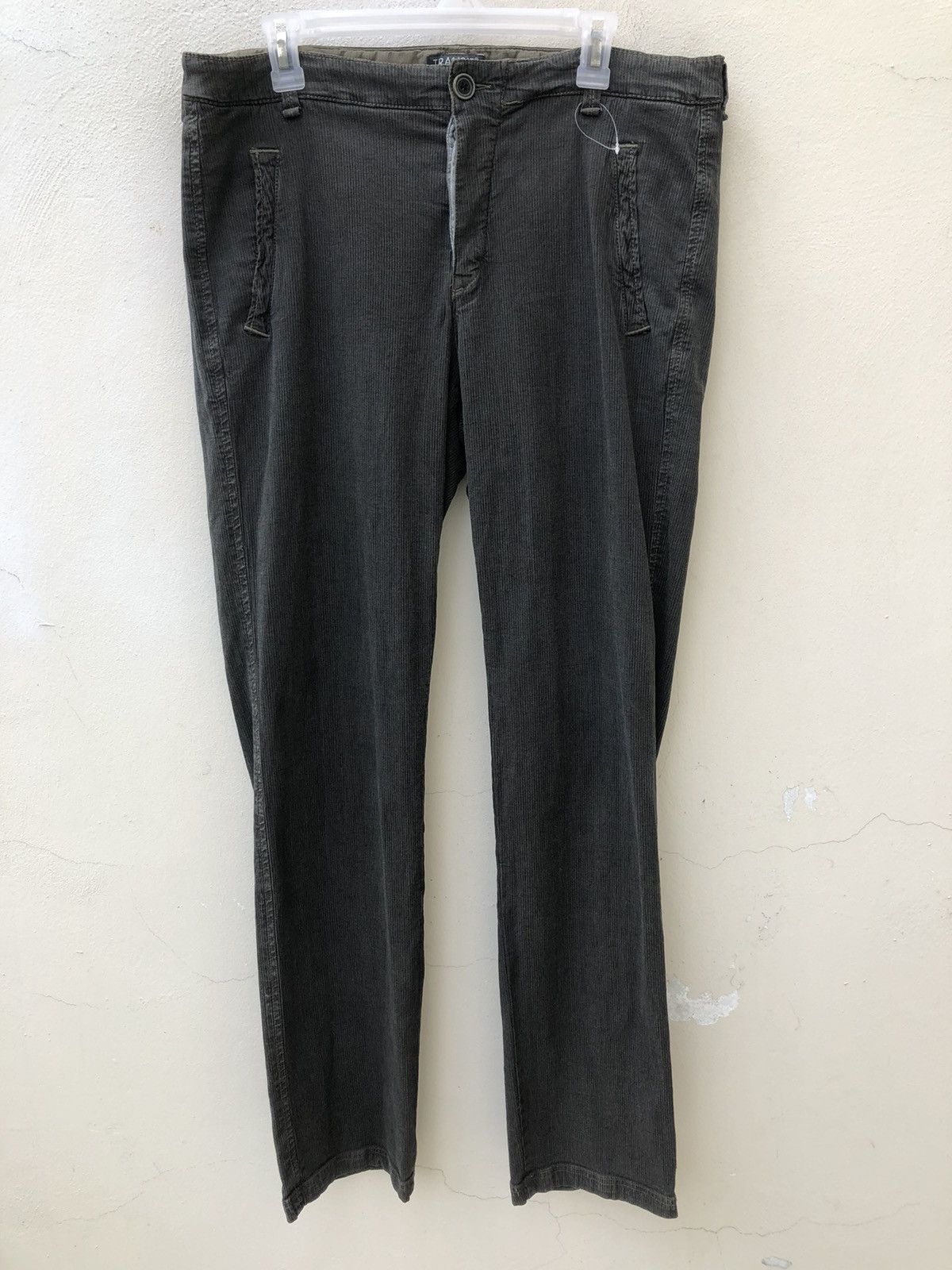 Transit Uomo Transit Uomo Italy Stretchable Striped Corduroy Trouser Pant Size US 36 / EU 52 - 6 Thumbnail