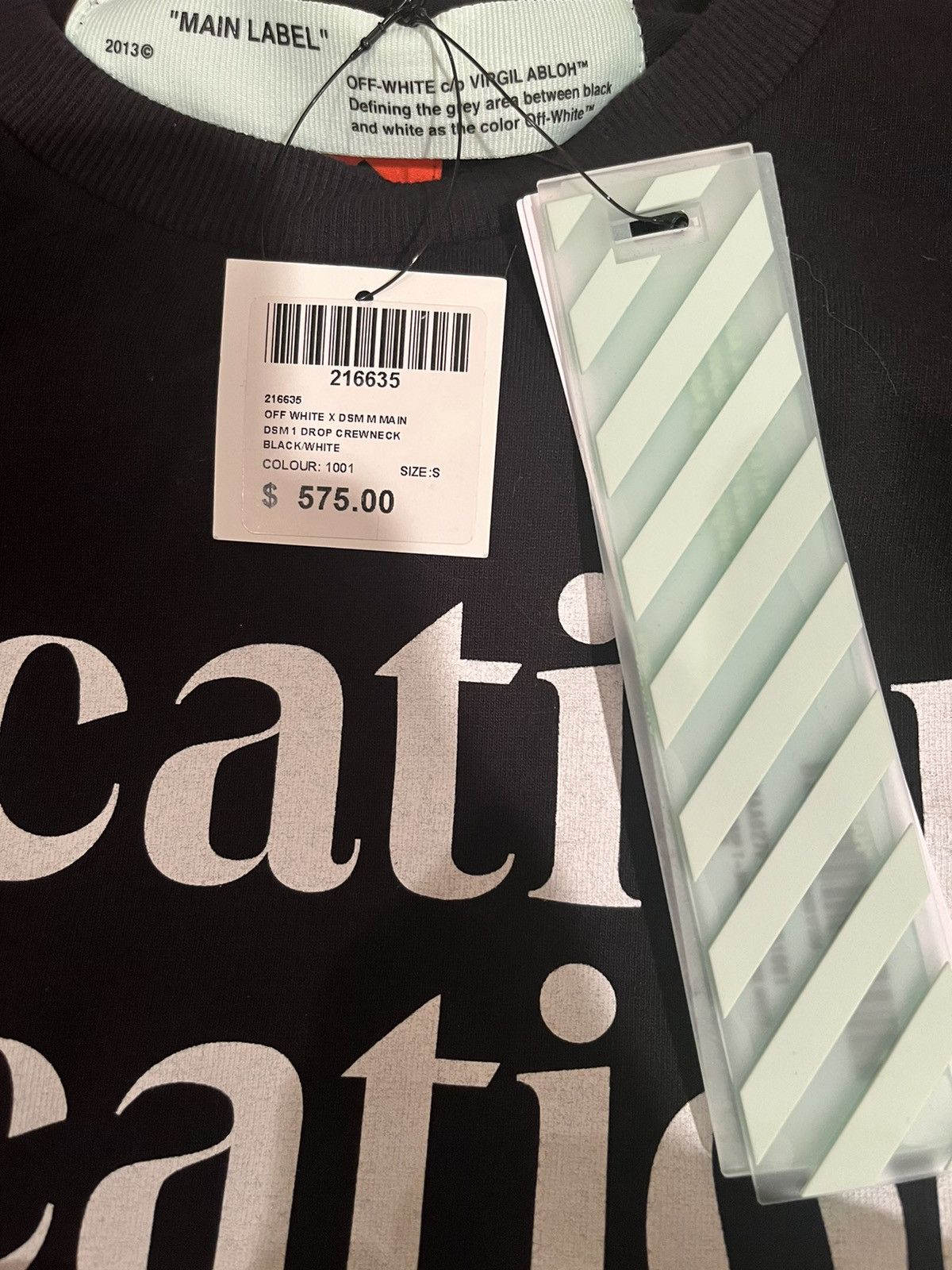 Dover Street Market × Off-White Off-White x DSM “Location” T Shirt 