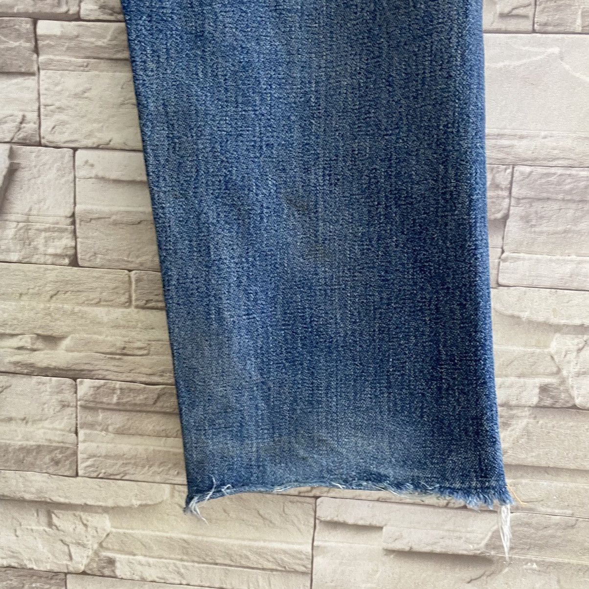 Denime Vintage Denime Denim selvedge Distressed butler Jeans Size US 31 - 12 Thumbnail