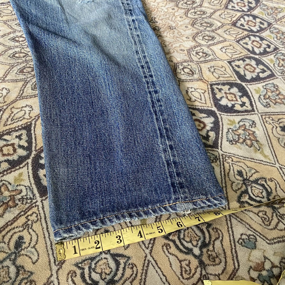 Denime Vintage Denime Denim selvedge Distressed butler Jeans Size US 31 - 25 Thumbnail