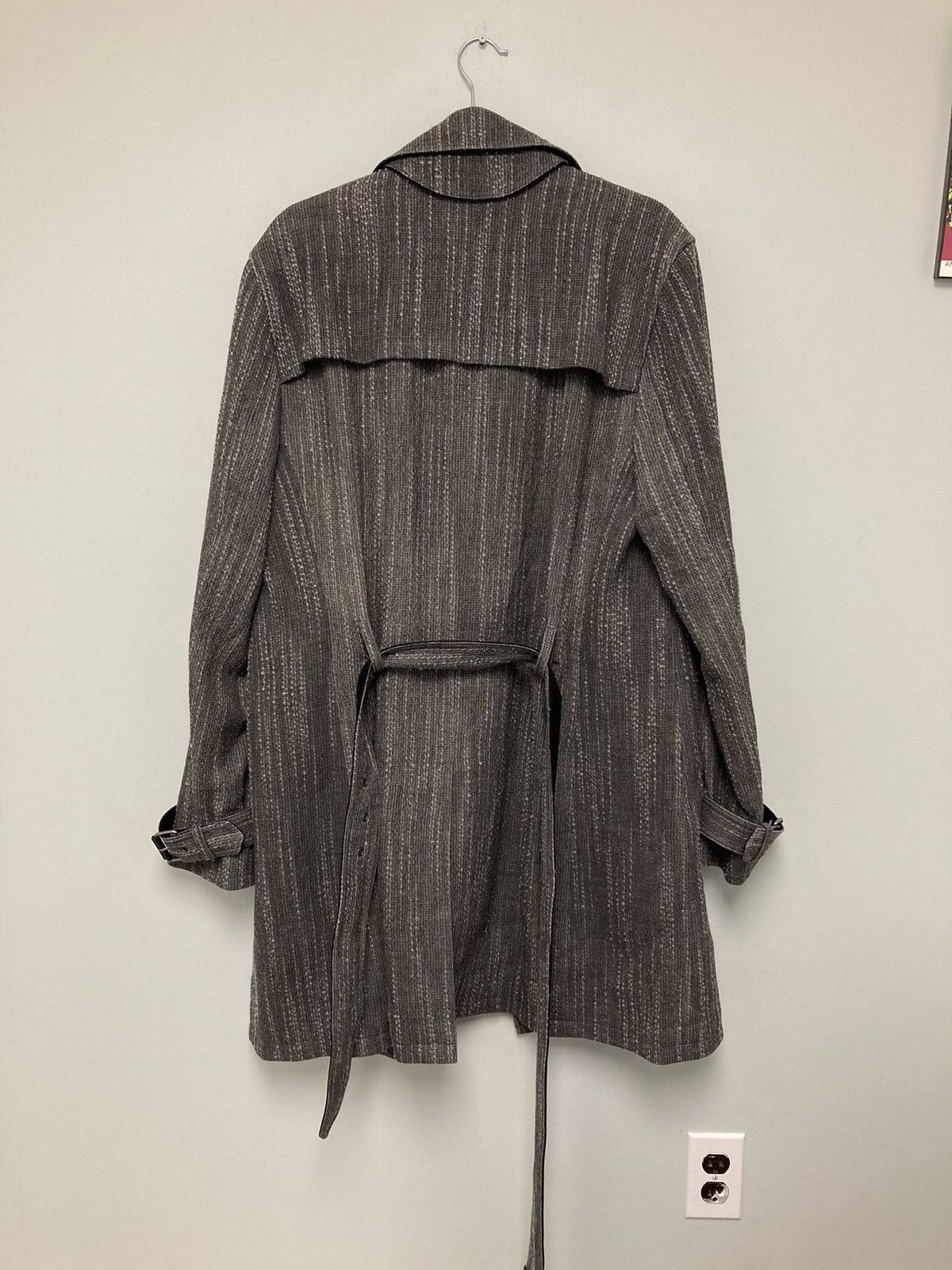 John Varvatos Textured Trench Coat 48 Size US M / EU 48-50 / 2 - 11 Thumbnail