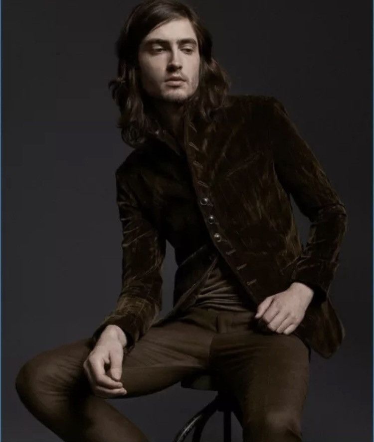 John Varvatos Crushed velvet Multibutton jacket 48 Size US M / EU 48-50 / 2 - 4 Thumbnail