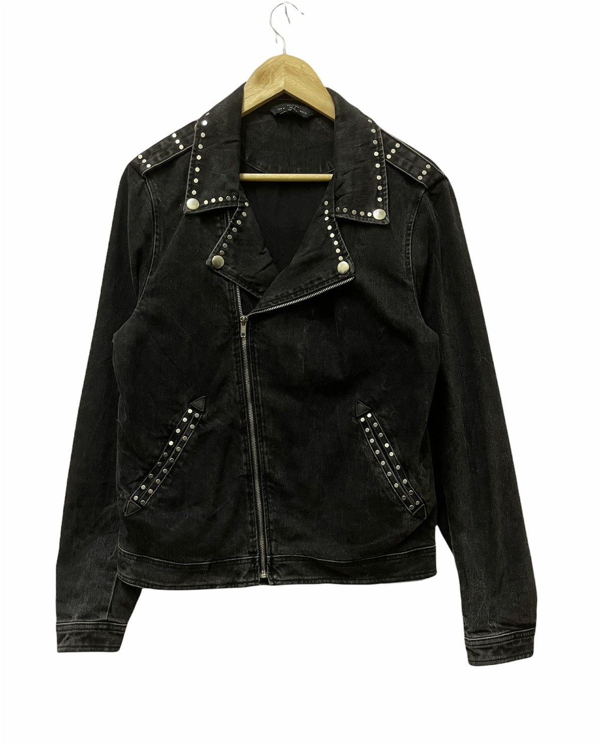Zara Zara Man Denim Jacket Black Medium Size US M / EU 48-50 / 2 - 1 Preview