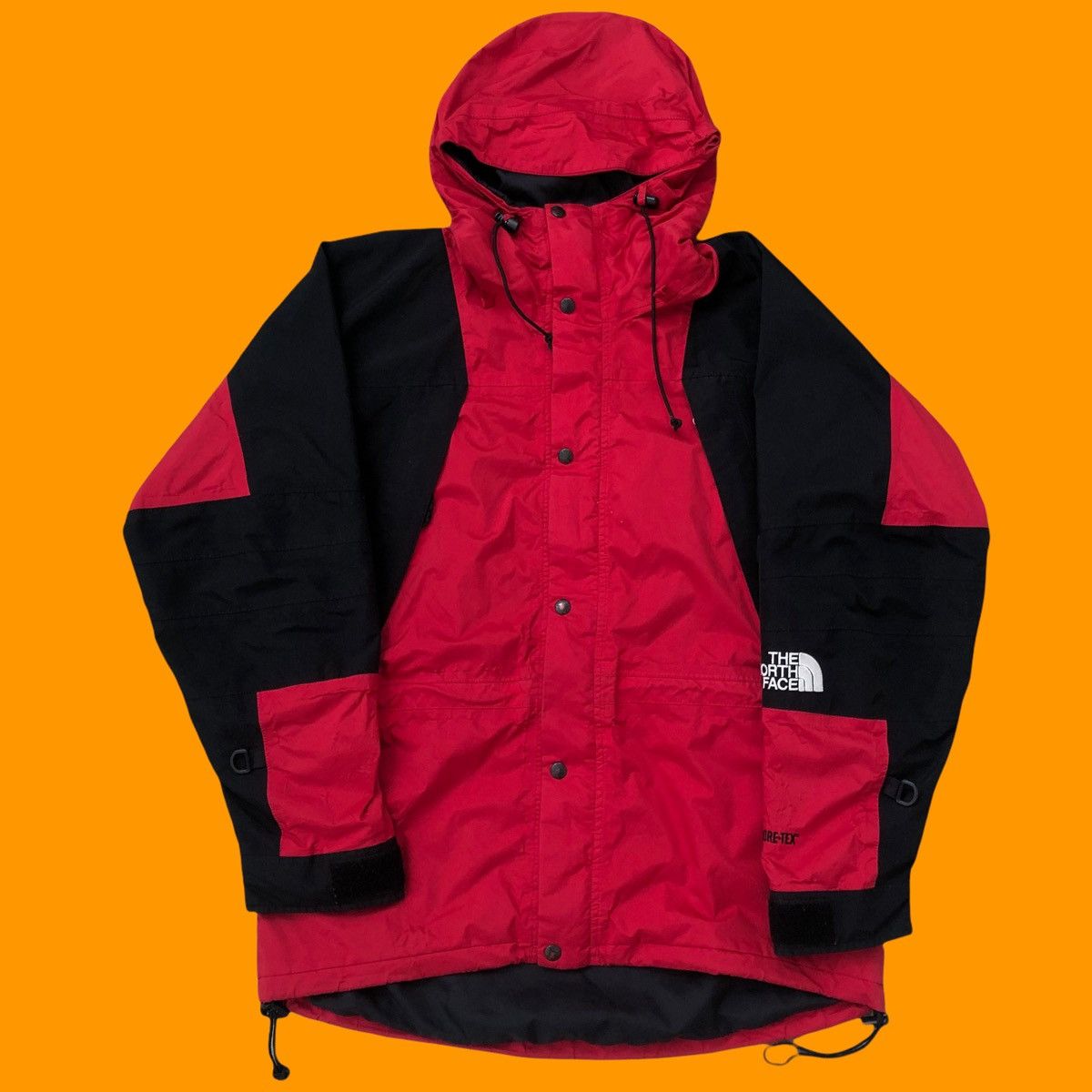 Vintage Vintage 1990s The North Face Gore-Tex Red Jacket | Grailed
