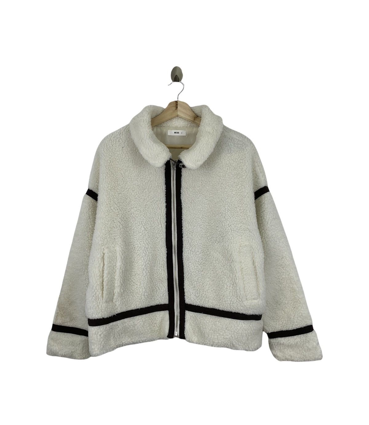 Japanese Brand WEGO Sherpa jacket Size US L / EU 52-54 / 3 - 1 Thumbnail