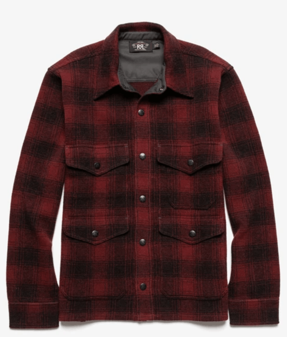 Ralph Lauren Buffalo Check Twill Shirt Jacket