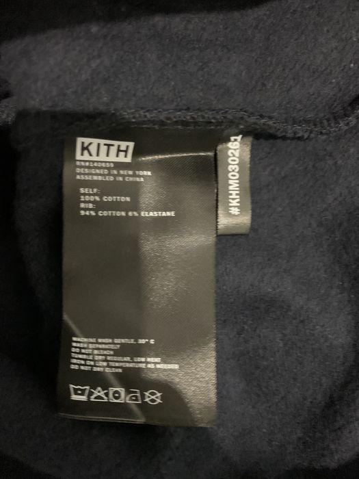 Kith Kith Hebrew Script Hanukkah Hoodie Nocturnal Size Large | Grailed