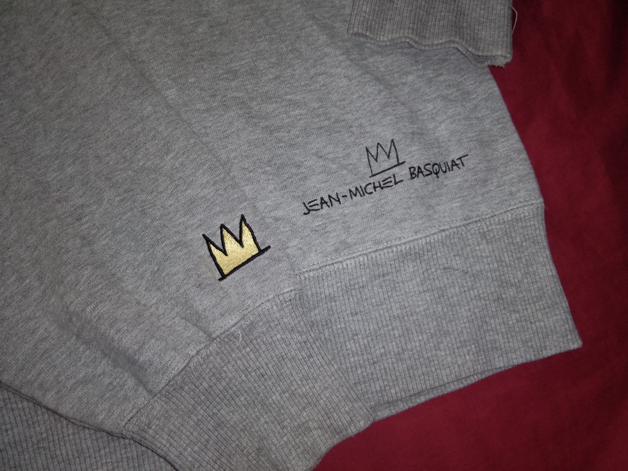 Jean-Michel Basquiat VTG Y2K Basquiat Aaron hoodie pop art warhol keith haring Size US M / EU 48-50 / 2 - 3 Thumbnail