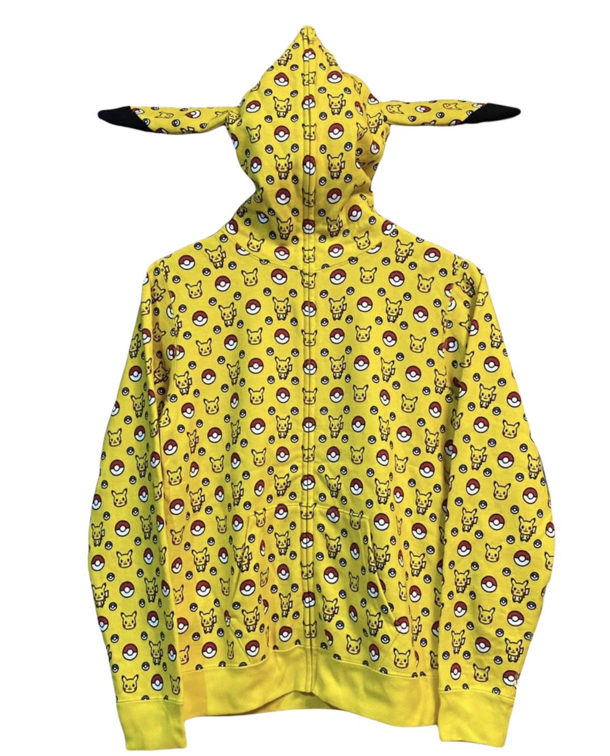 Bape Bape x pokemon full zip hoodie rare bapesta Grailed