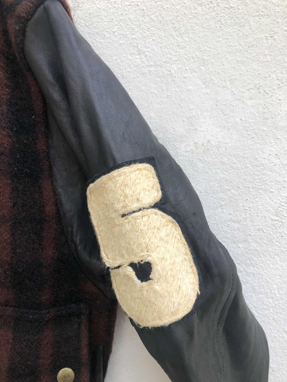 BIGI × Vintage Vintage 80s BIGI Japan Anniversary Spell Out Varsity Jacket Size US M / EU 48-50 / 2 - 14 Thumbnail