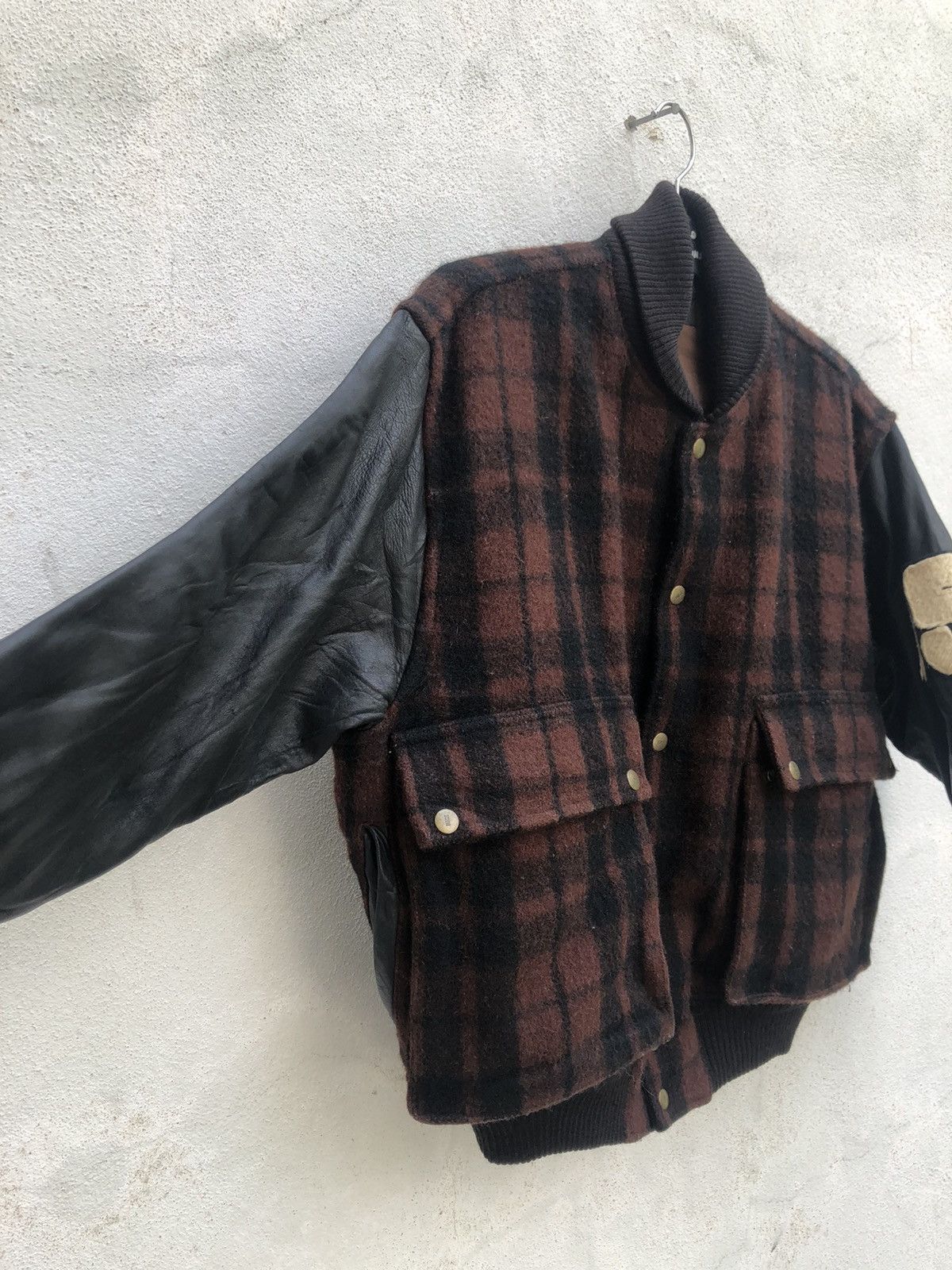 BIGI × Vintage Vintage 80s BIGI Japan Anniversary Spell Out Varsity Jacket Size US M / EU 48-50 / 2 - 16 Thumbnail