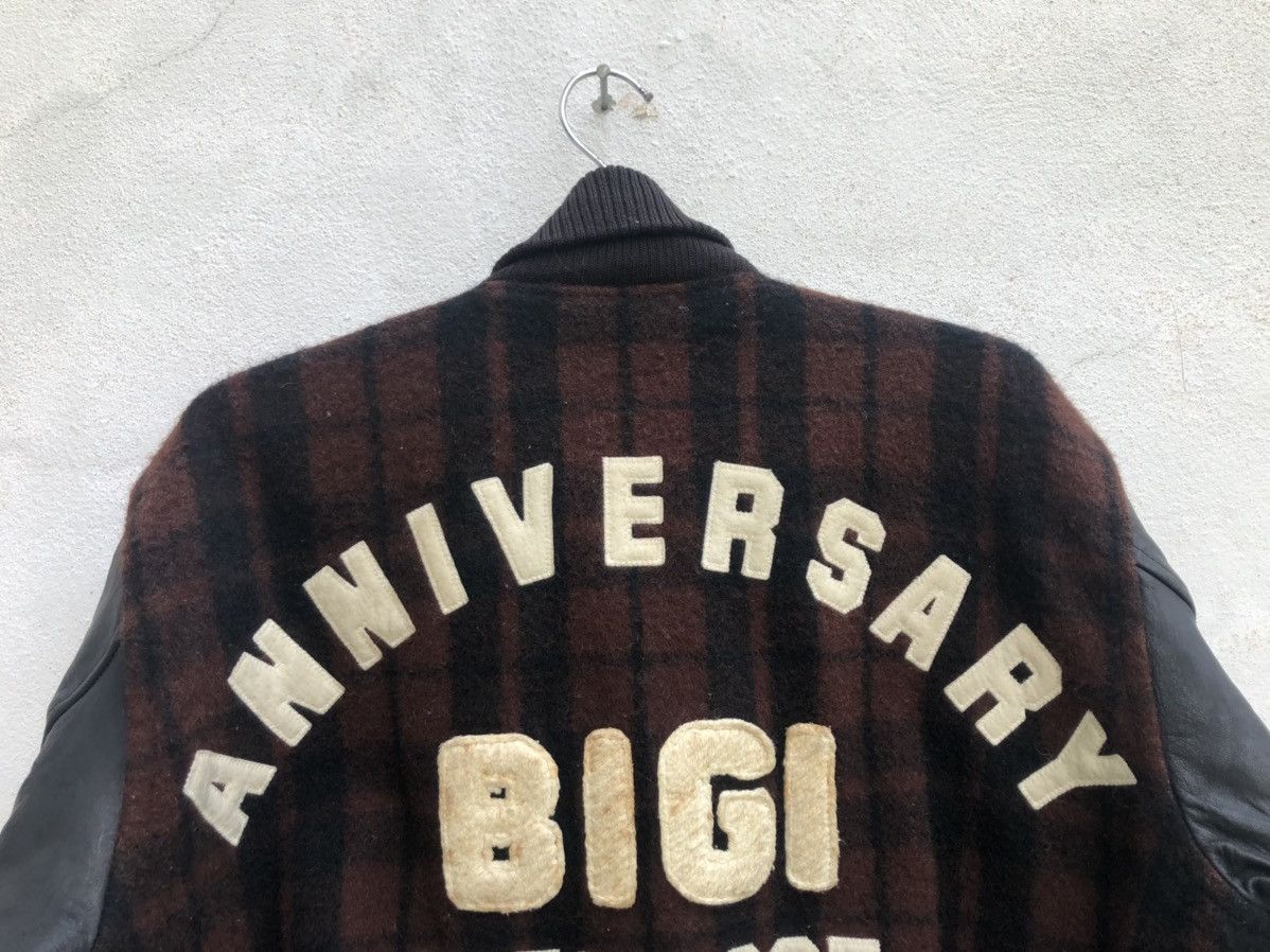 BIGI × Vintage Vintage 80s BIGI Japan Anniversary Spell Out Varsity Jacket Size US M / EU 48-50 / 2 - 7 Thumbnail