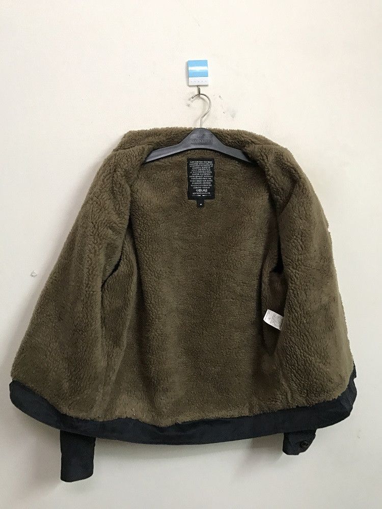 Designer × Silas SILAS Made in Romania Sherpa Lining Trucker Bomber Jacket Size US M / EU 48-50 / 2 - 1 Thumbnail
