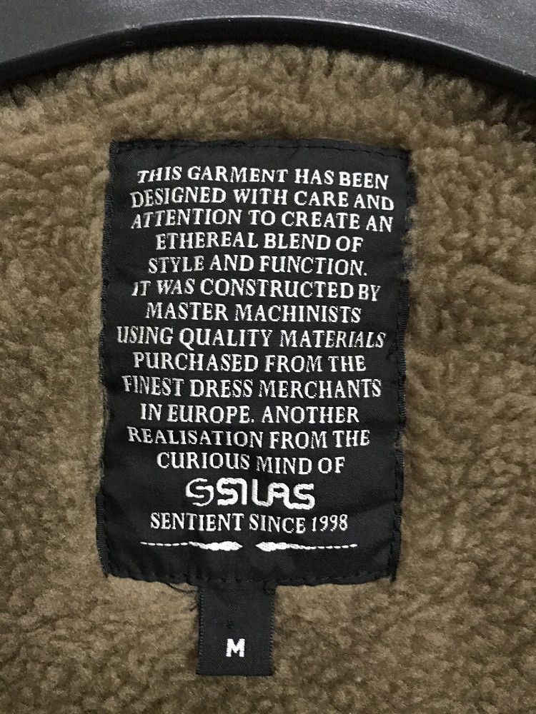 Designer × Silas SILAS Made in Romania Sherpa Lining Trucker Bomber Jacket Size US M / EU 48-50 / 2 - 12 Thumbnail