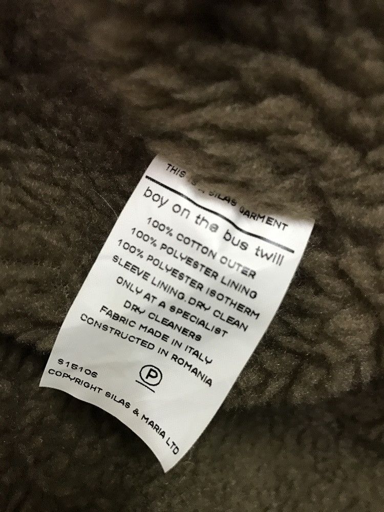 Designer × Silas SILAS Made in Romania Sherpa Lining Trucker Bomber Jacket Size US M / EU 48-50 / 2 - 13 Thumbnail