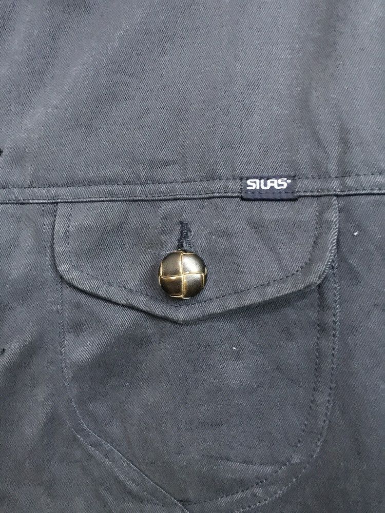 Designer × Silas SILAS Made in Romania Sherpa Lining Trucker Bomber Jacket Size US M / EU 48-50 / 2 - 4 Thumbnail