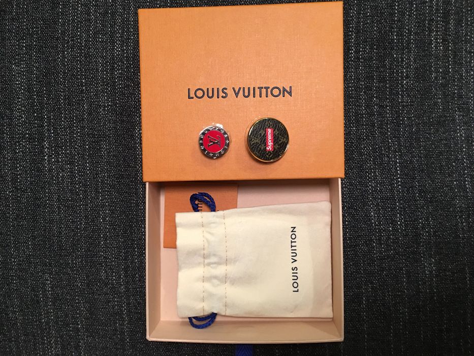 Supreme Supreme Louis Vuitton Broche Set City Badge (Pins) | Grailed