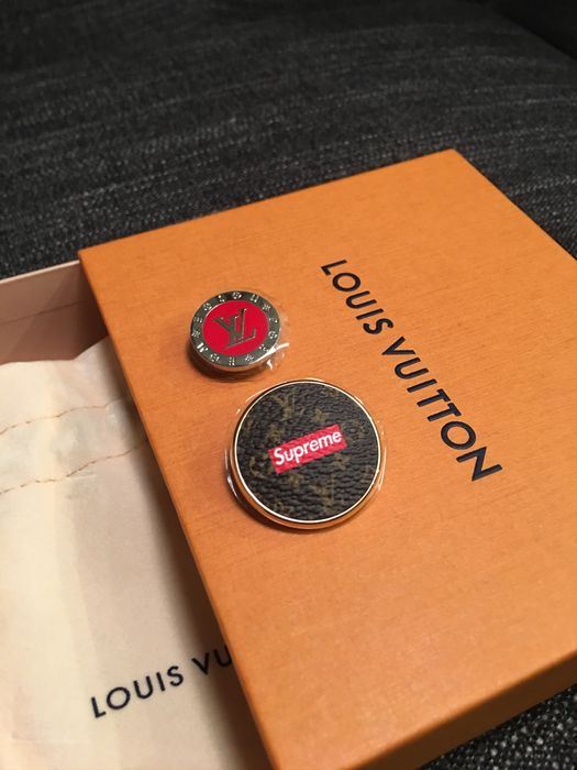 Supreme Supreme Louis Vuitton Broche Set City Badge (Pins) | Grailed