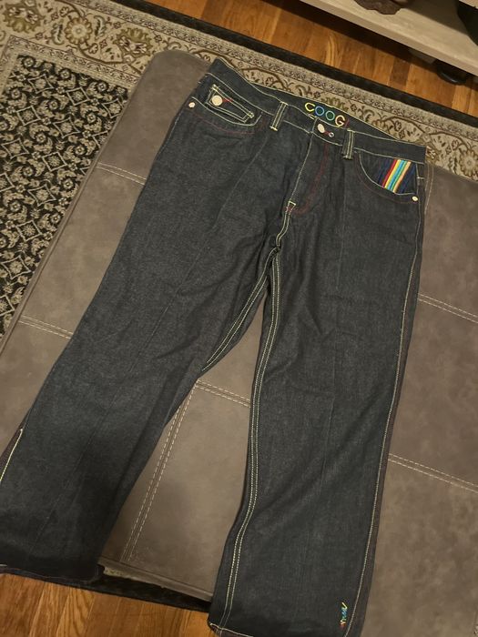 Coogi Coogi Rainbow Tennis Shoe Jeans Grailed