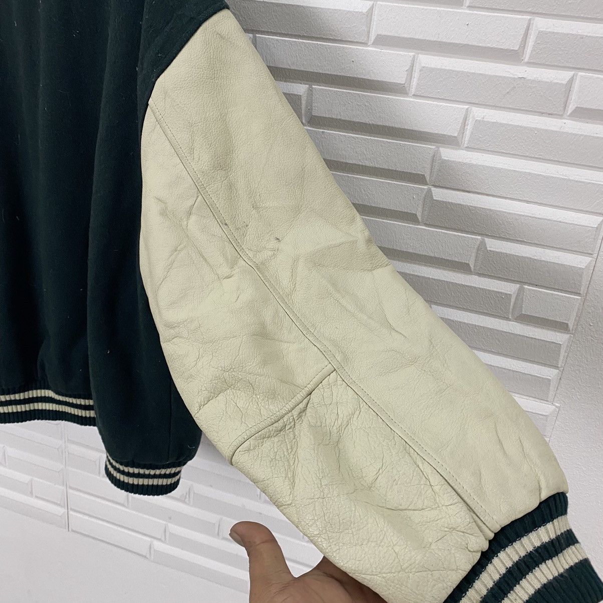 Levi's LEVI'S SILVER TAB WOOL LEATHER SLEEVE VARSITY JACKET Size US L / EU 52-54 / 3 - 7 Thumbnail