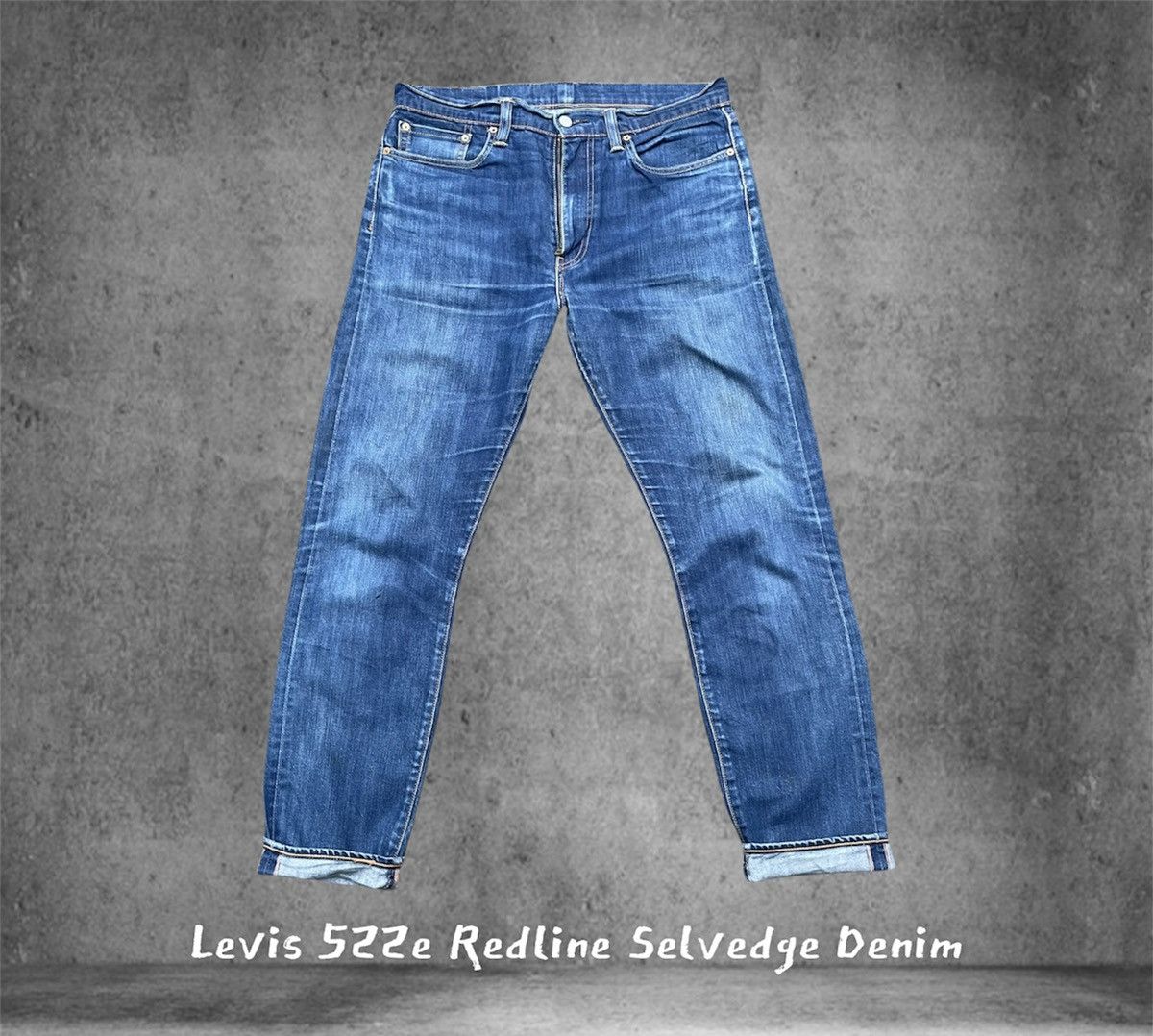 Levi s Levis 522 Redline Selvedge Denim Grailed