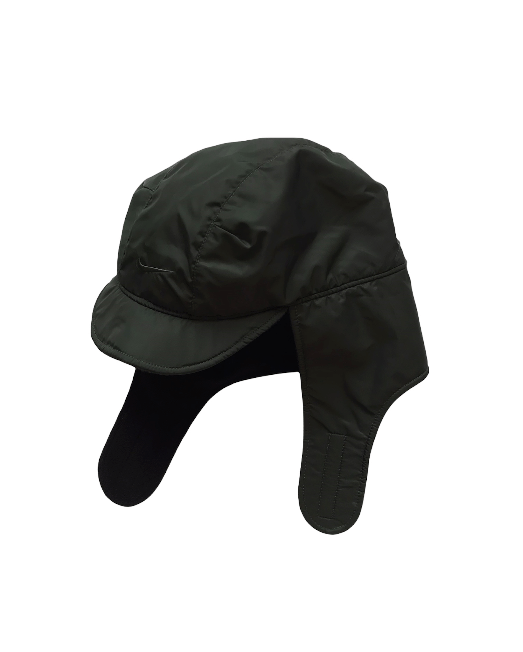 Nike Vintage Vintage Nike nylon fleece dog ear hat cap Grailed