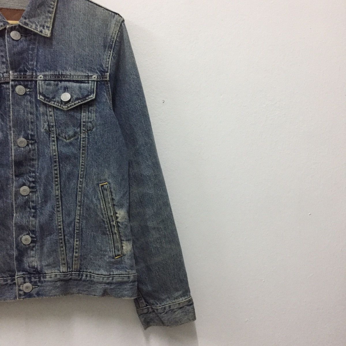 Gap Vintage 1969 GAP Jeans Trucker Style Denim Jacket Size US S / EU 44-46 / 1 - 5 Thumbnail
