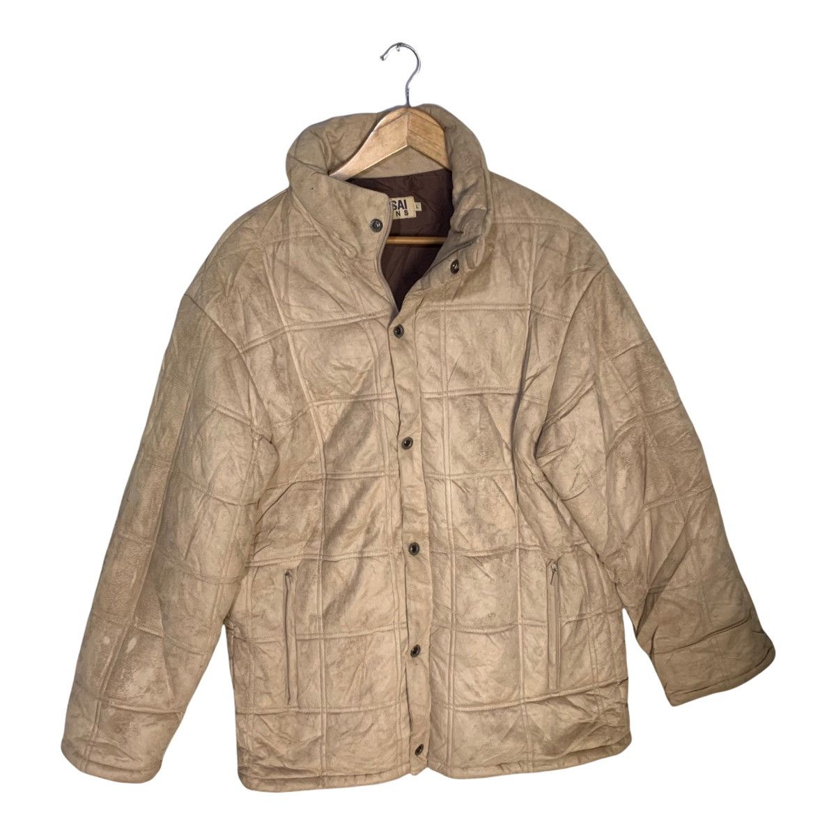 Kansai jeans puffer jacket large size