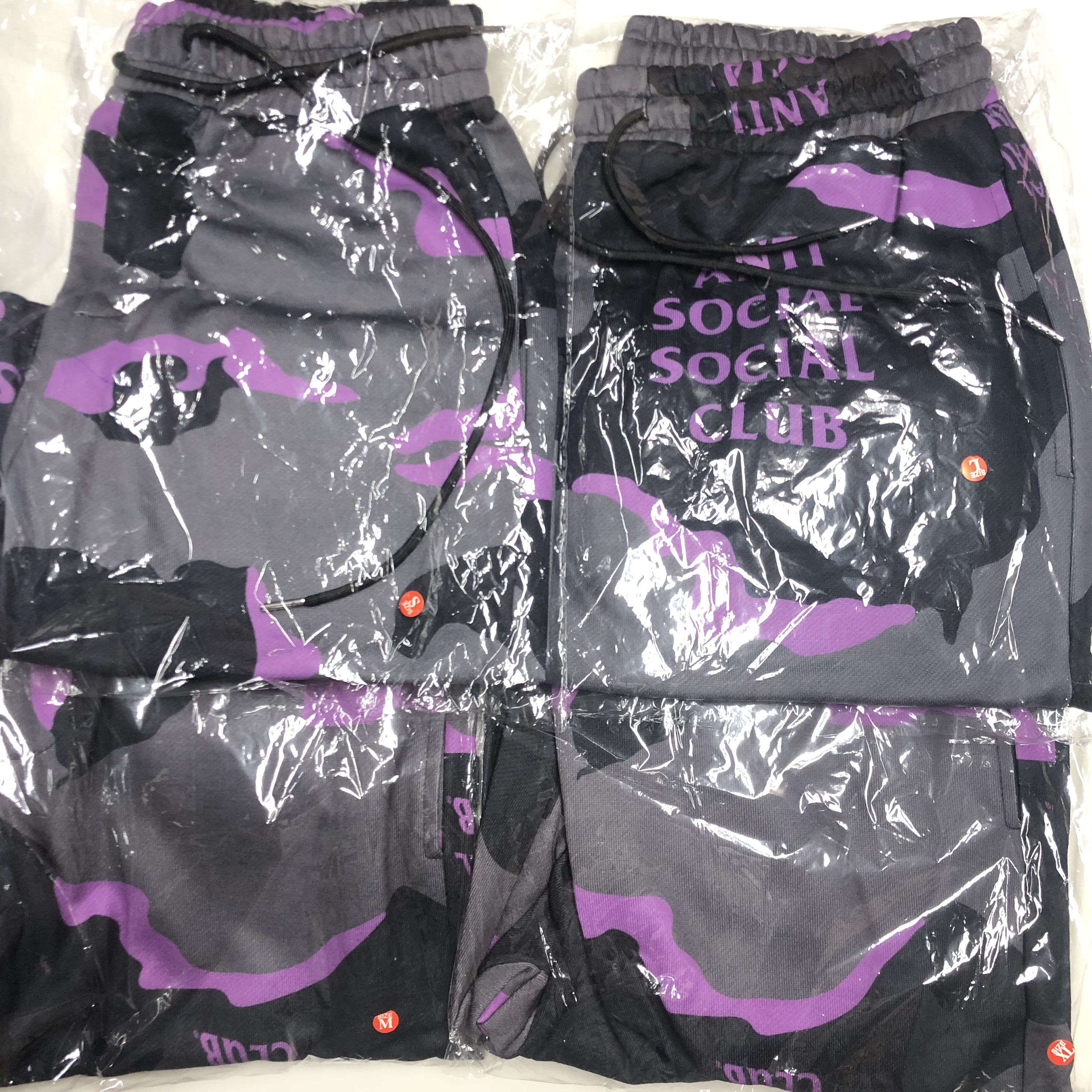 Anti Social Social Club DS ASSC Cotton Candy Black Camo Short size Large FTP FOG CDG Size US 34 / EU 50 - 4 Thumbnail