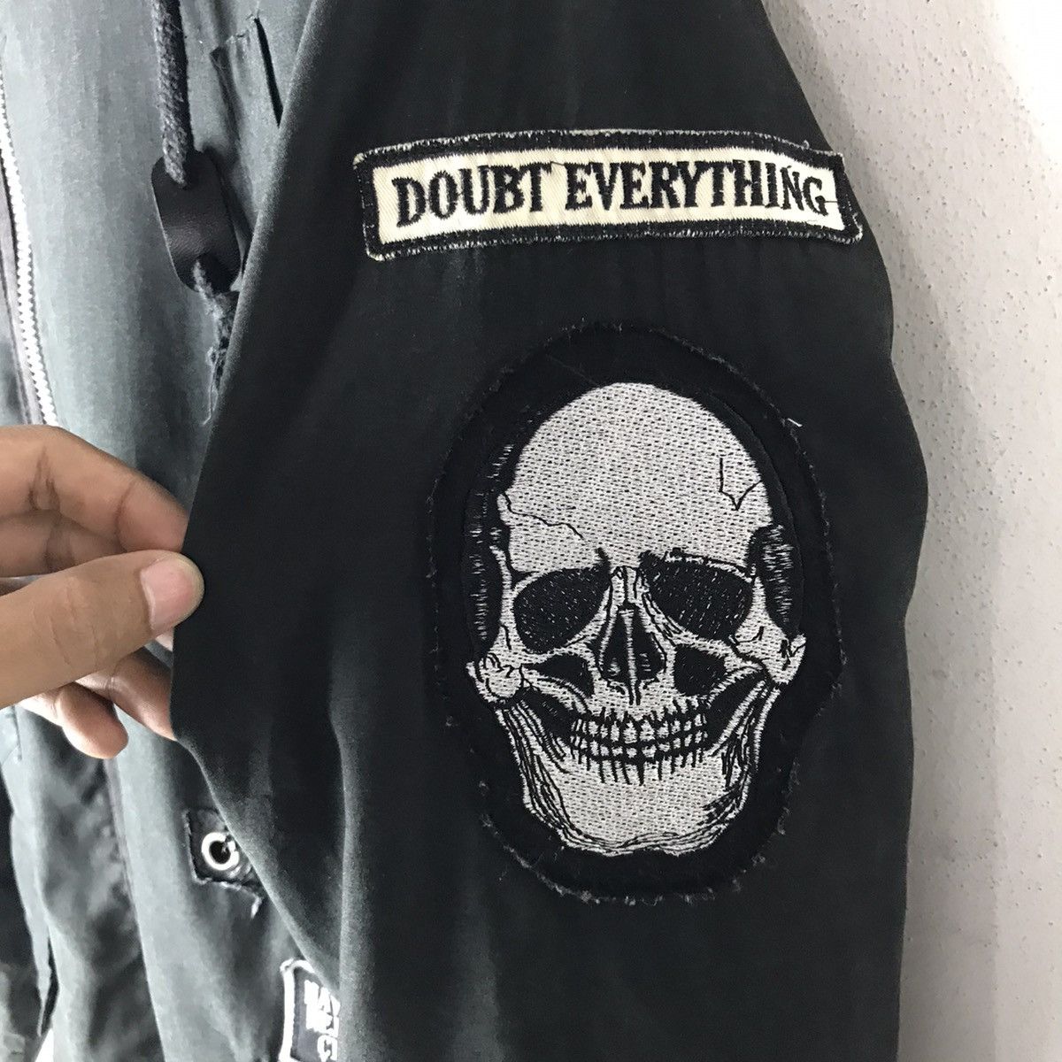 14th Addiction × If Six Was Nine Japanese Glad News Durarle Sherpa Jacket Size US M / EU 48-50 / 2 - 3 Thumbnail