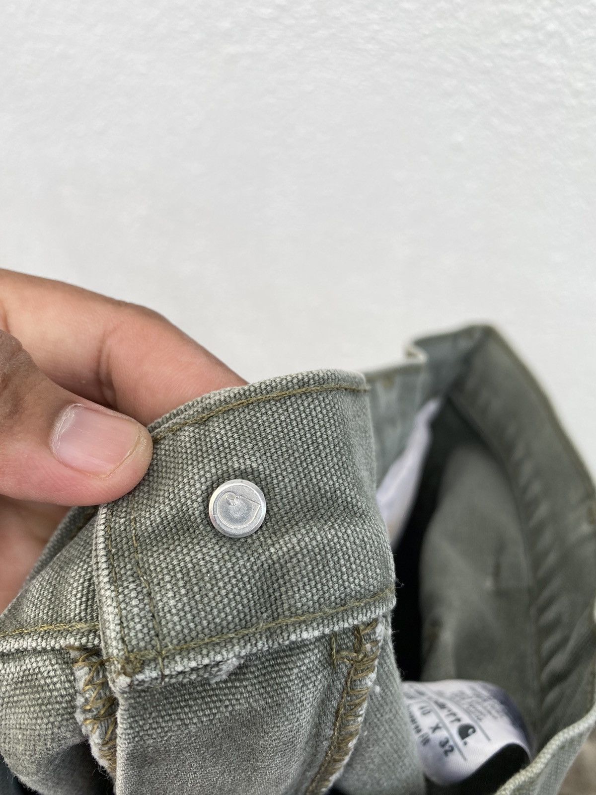 Carhartt Vintage Carhartt carpenter dungaree duck cargo pants size 38 Size US 38 / EU 54 - 10 Thumbnail