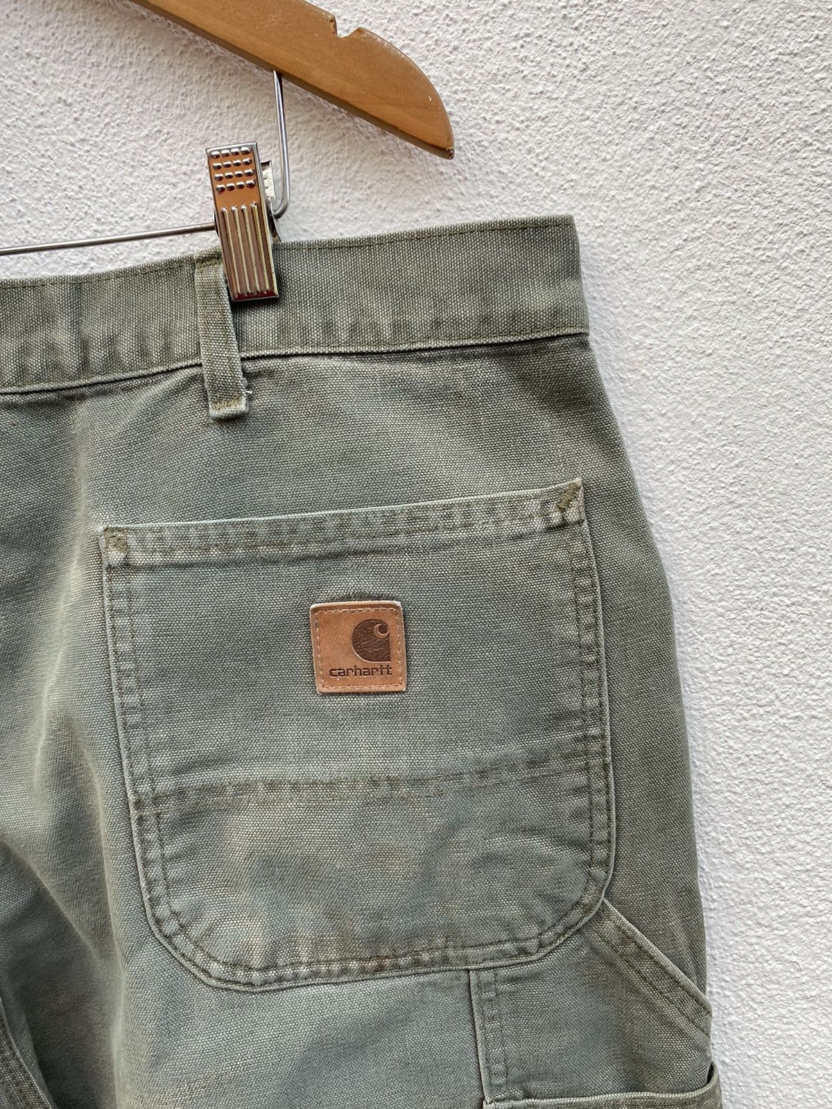 Carhartt Vintage Carhartt carpenter dungaree duck cargo pants size 38 Size US 38 / EU 54 - 5 Thumbnail