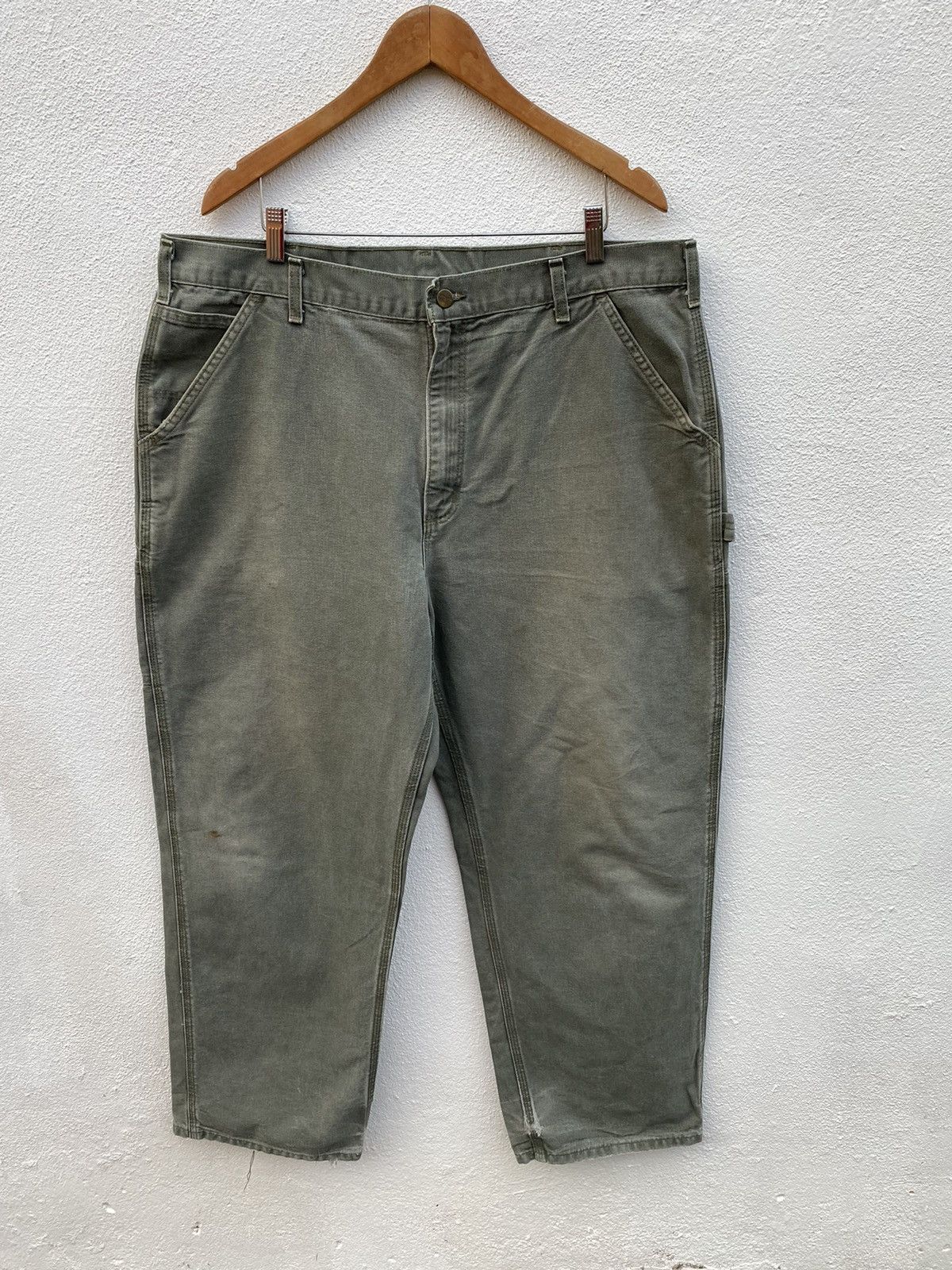 Carhartt Vintage Carhartt carpenter dungaree duck cargo pants size 38 Size US 38 / EU 54 - 2 Thumbnail