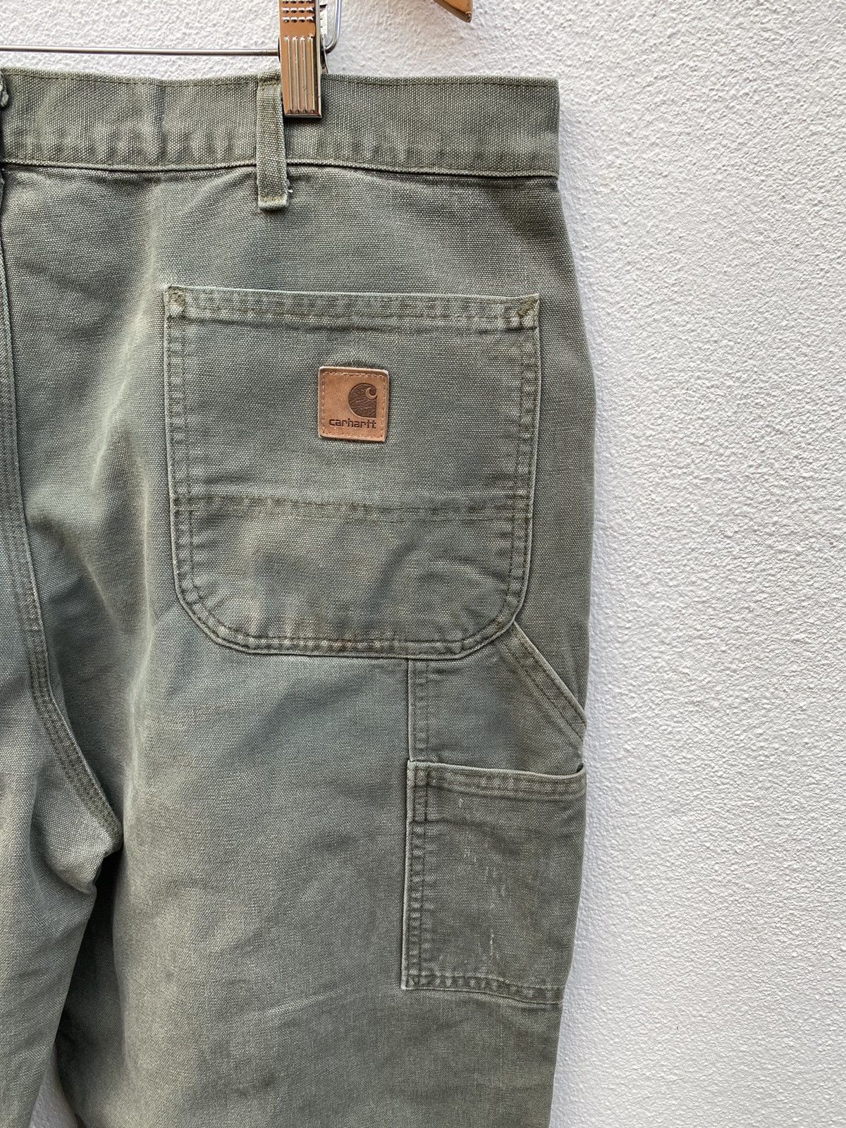 Carhartt Vintage Carhartt carpenter dungaree duck cargo pants size 38 Size US 38 / EU 54 - 9 Thumbnail