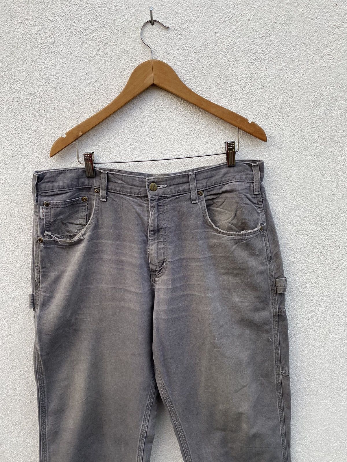 Carhartt Vintage Carhartt carpenter dungaree trousers pants size 36 Size US 36 / EU 52 - 3 Thumbnail