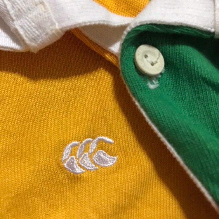 Canterbury of New Zealand × Vintage Rare Vintage 90s Canterbury Colour Block Polo Vintage Shirt Size US L / EU 52-54 / 3 - 3 Thumbnail