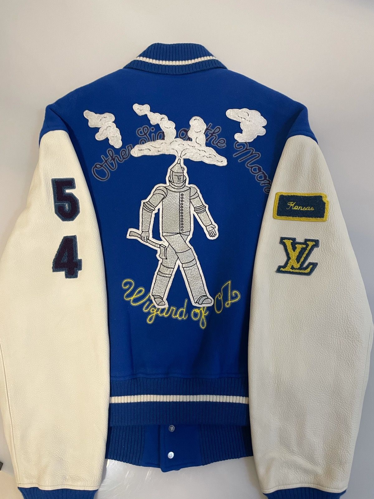 Louis Vuitton “Plain Rainbow“ Wizard of OZ Varsity by Virgil Abloh (2019)  “One of the most coveted pieces from Virgil Abloh's time at…
