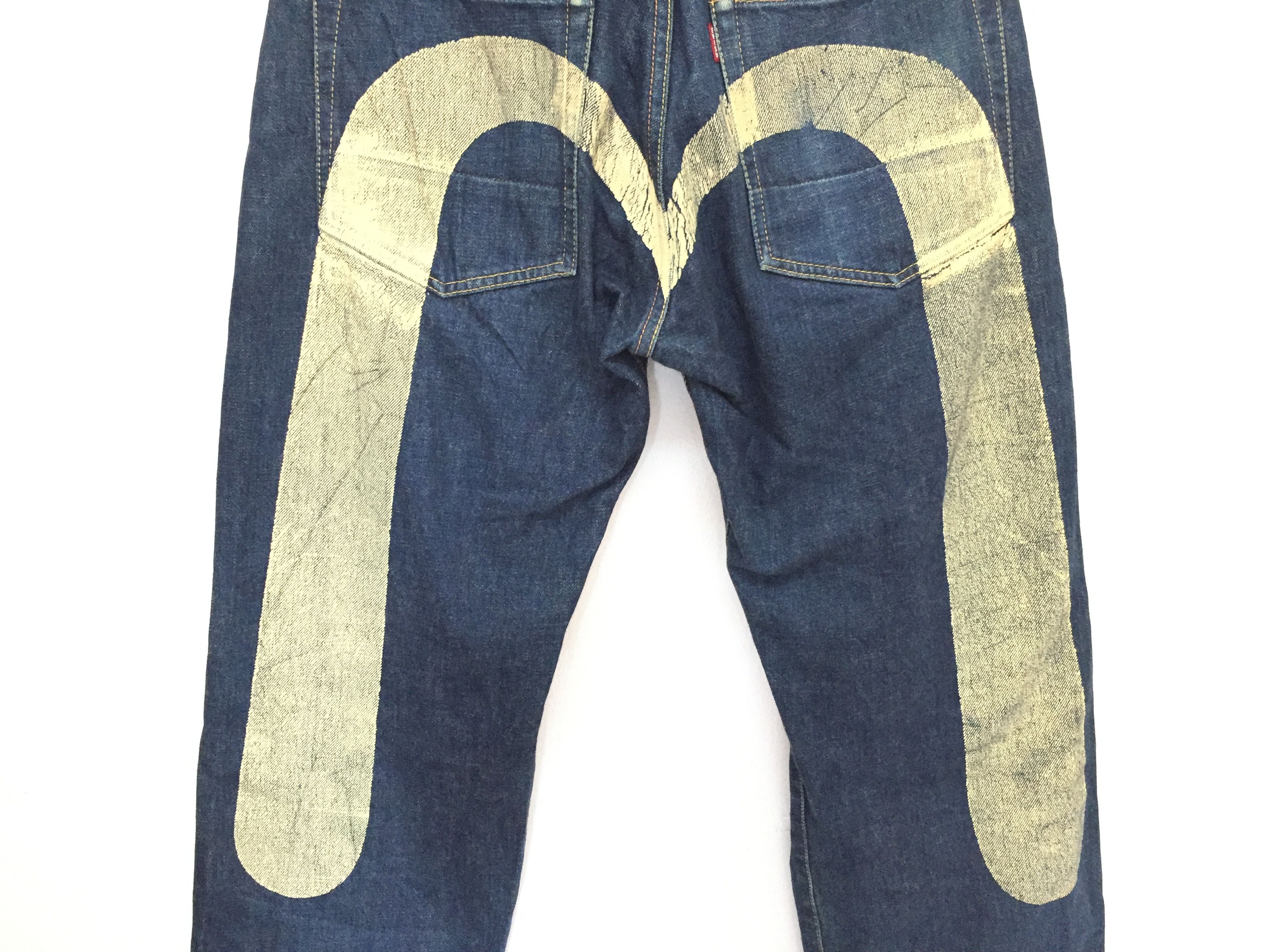 Evisu Made Only by Yamane Selvedge Denim Similar Travis Scot Size US 31 - 4 Thumbnail
