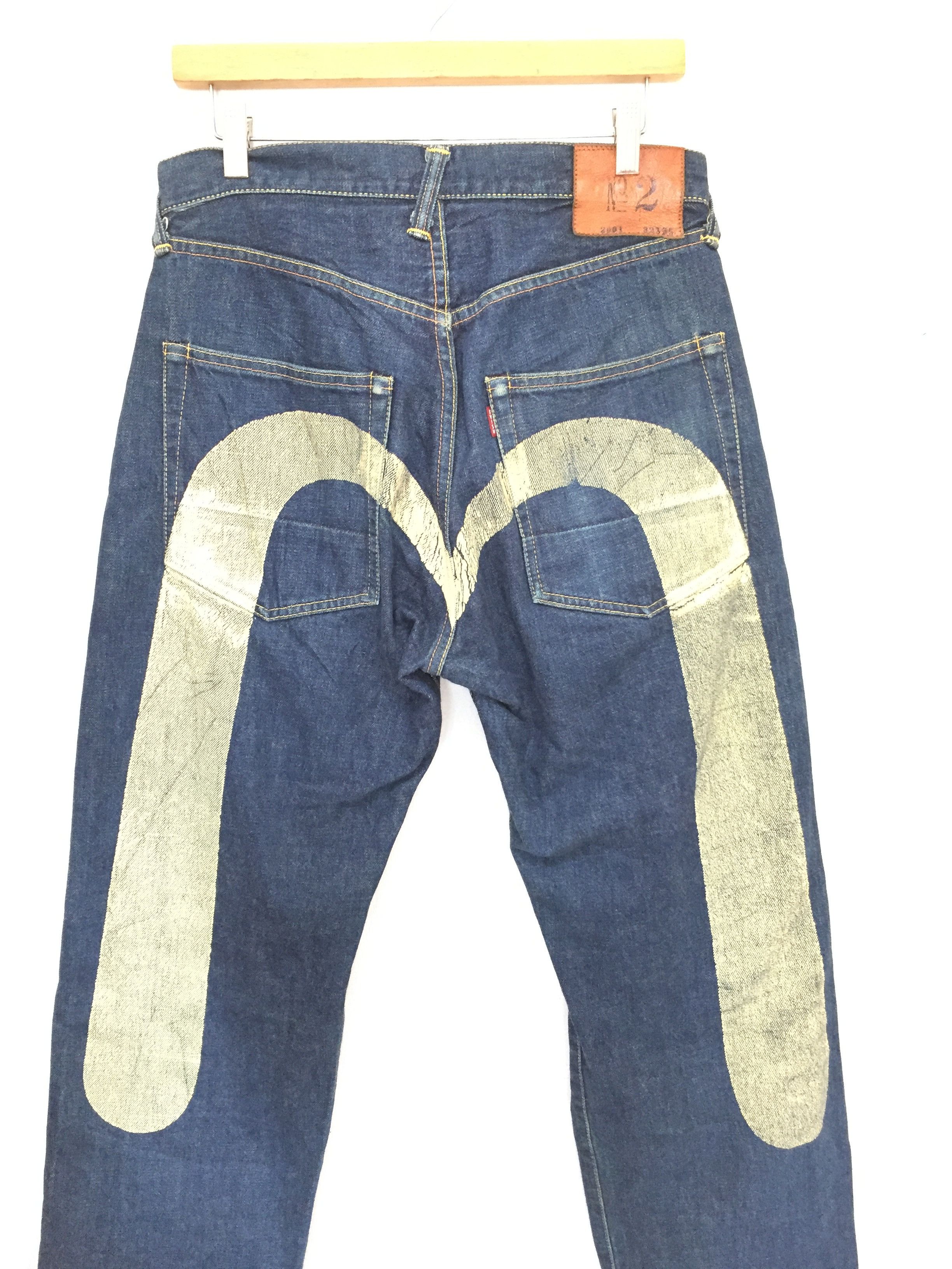 Evisu Made Only by Yamane Selvedge Denim Similar Travis Scot Size US 31 - 3 Thumbnail