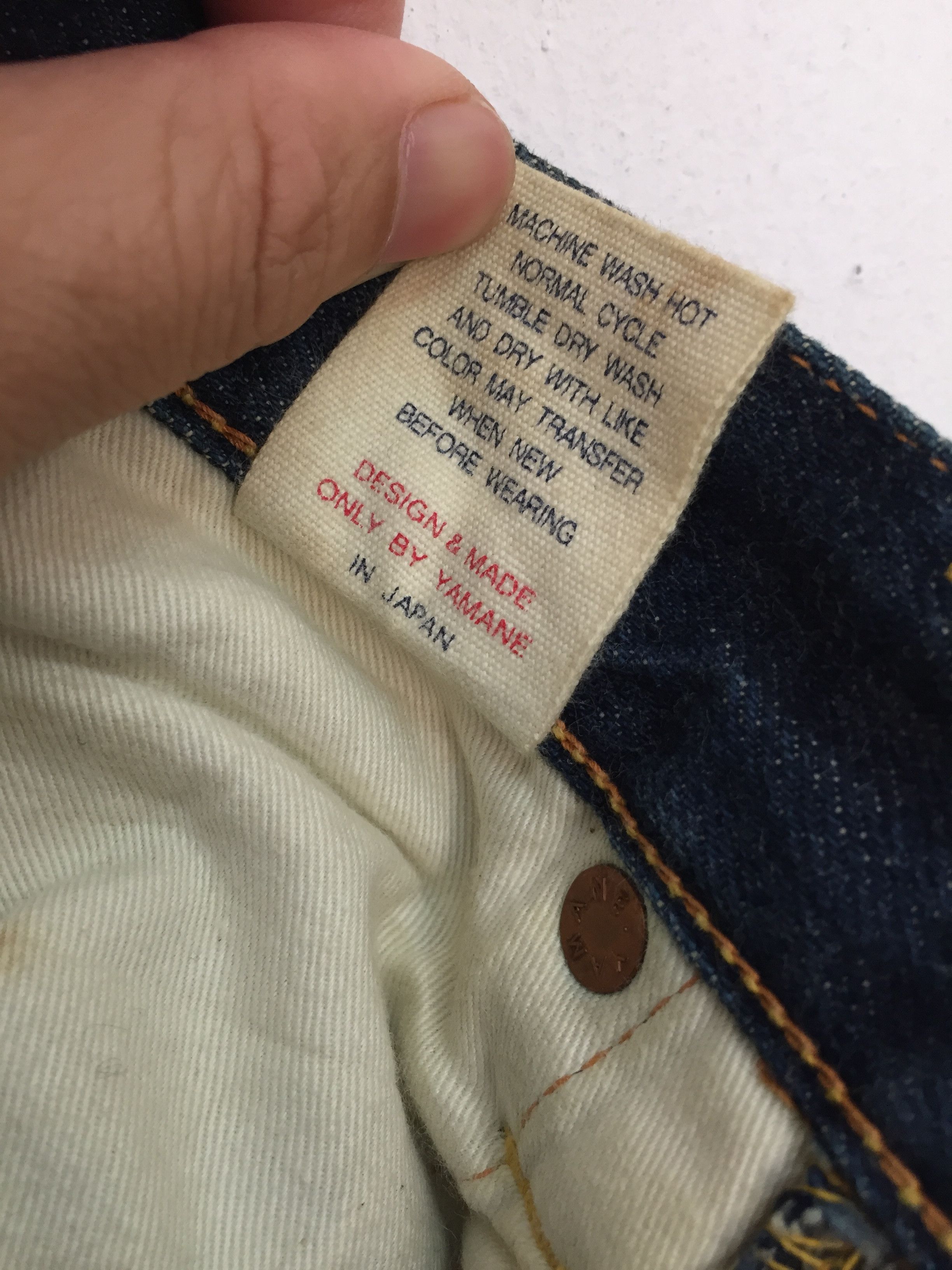 Evisu Made Only by Yamane Selvedge Denim Similar Travis Scot Size US 31 - 16 Thumbnail