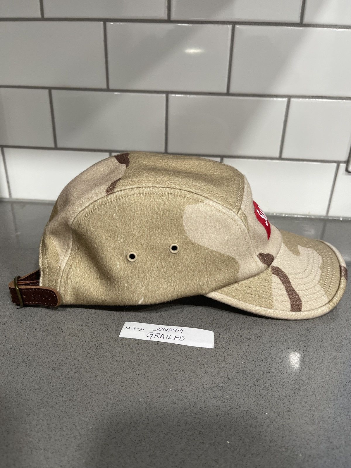 Supreme Supreme Camo Camp Hat Size ONE SIZE - 2 Preview